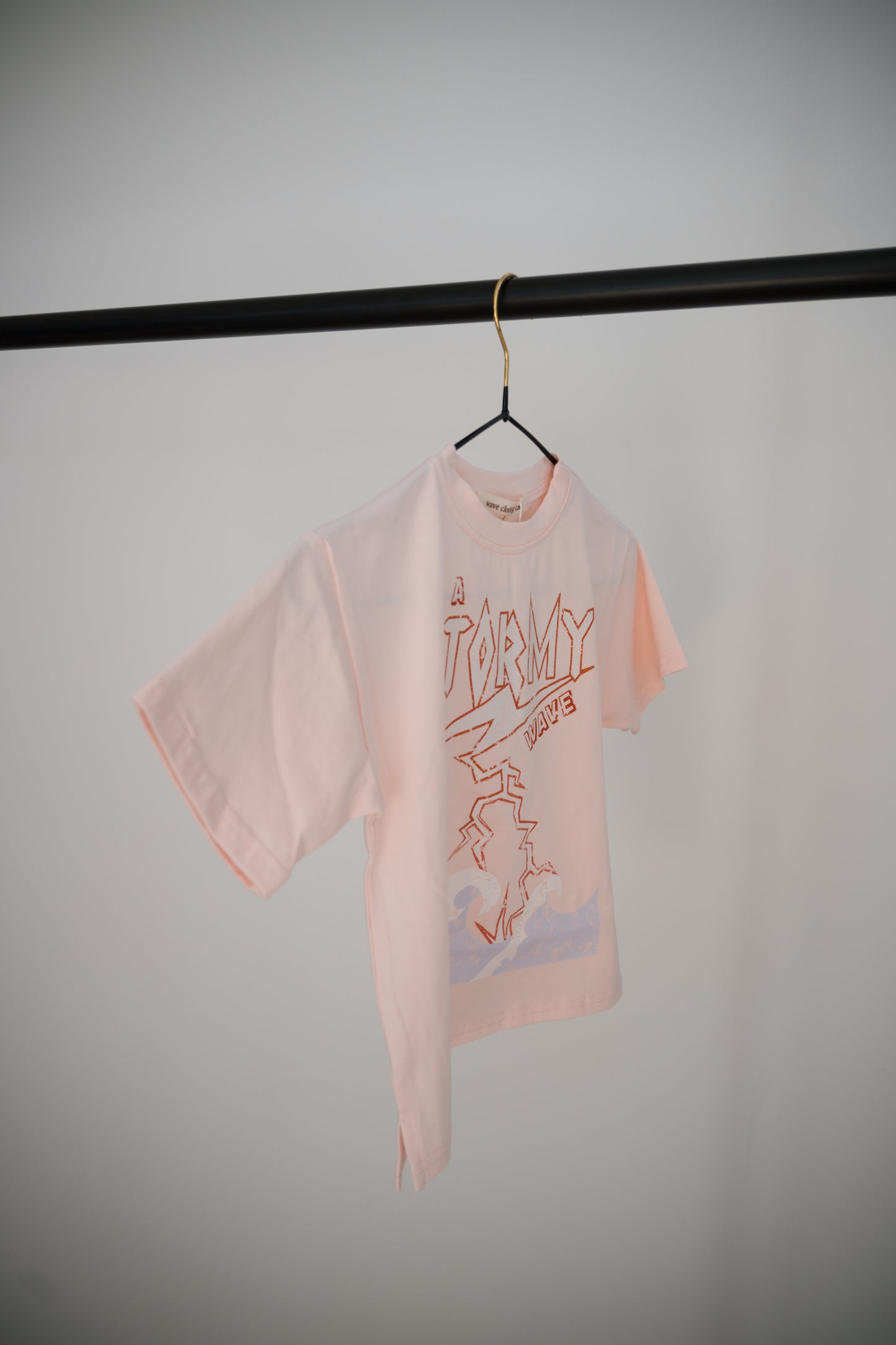 stormy oversized tee - pink