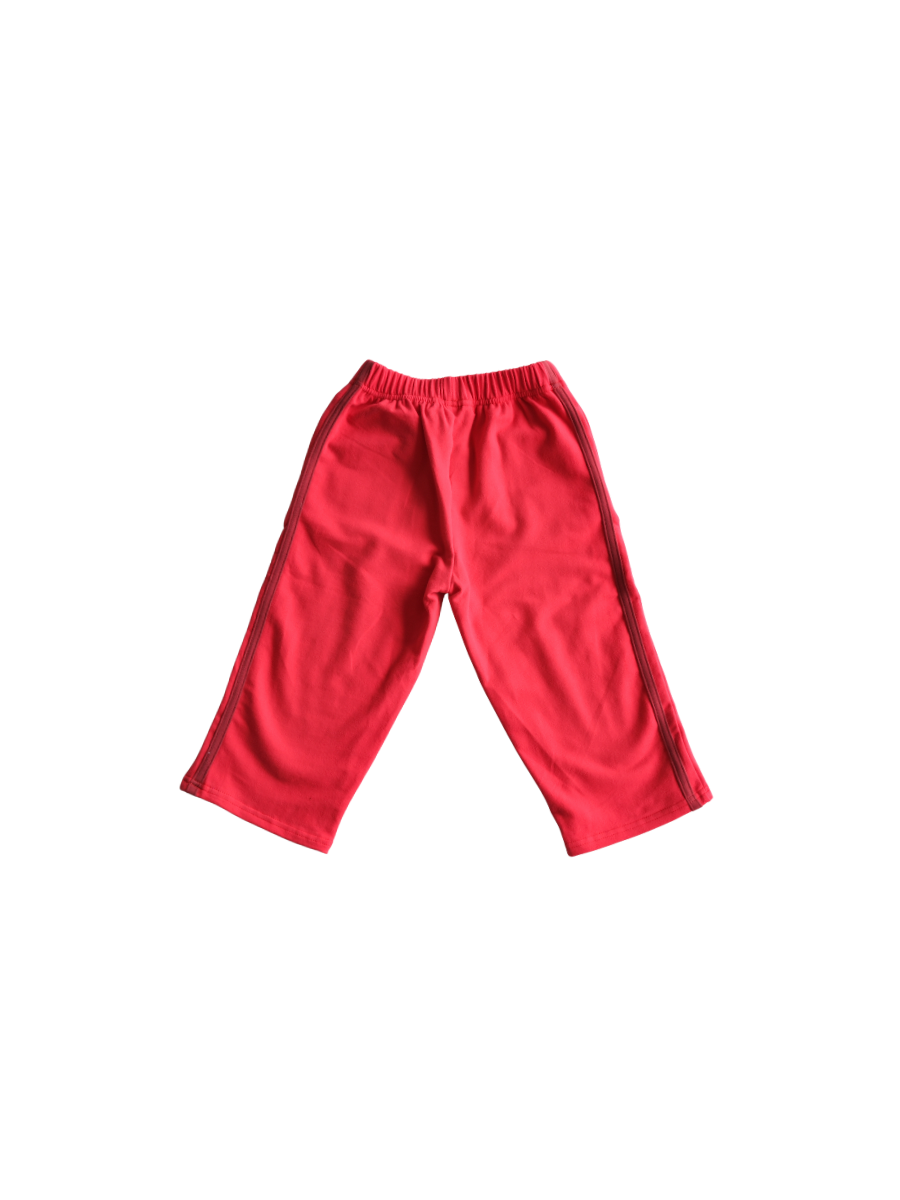 french terry racer pant