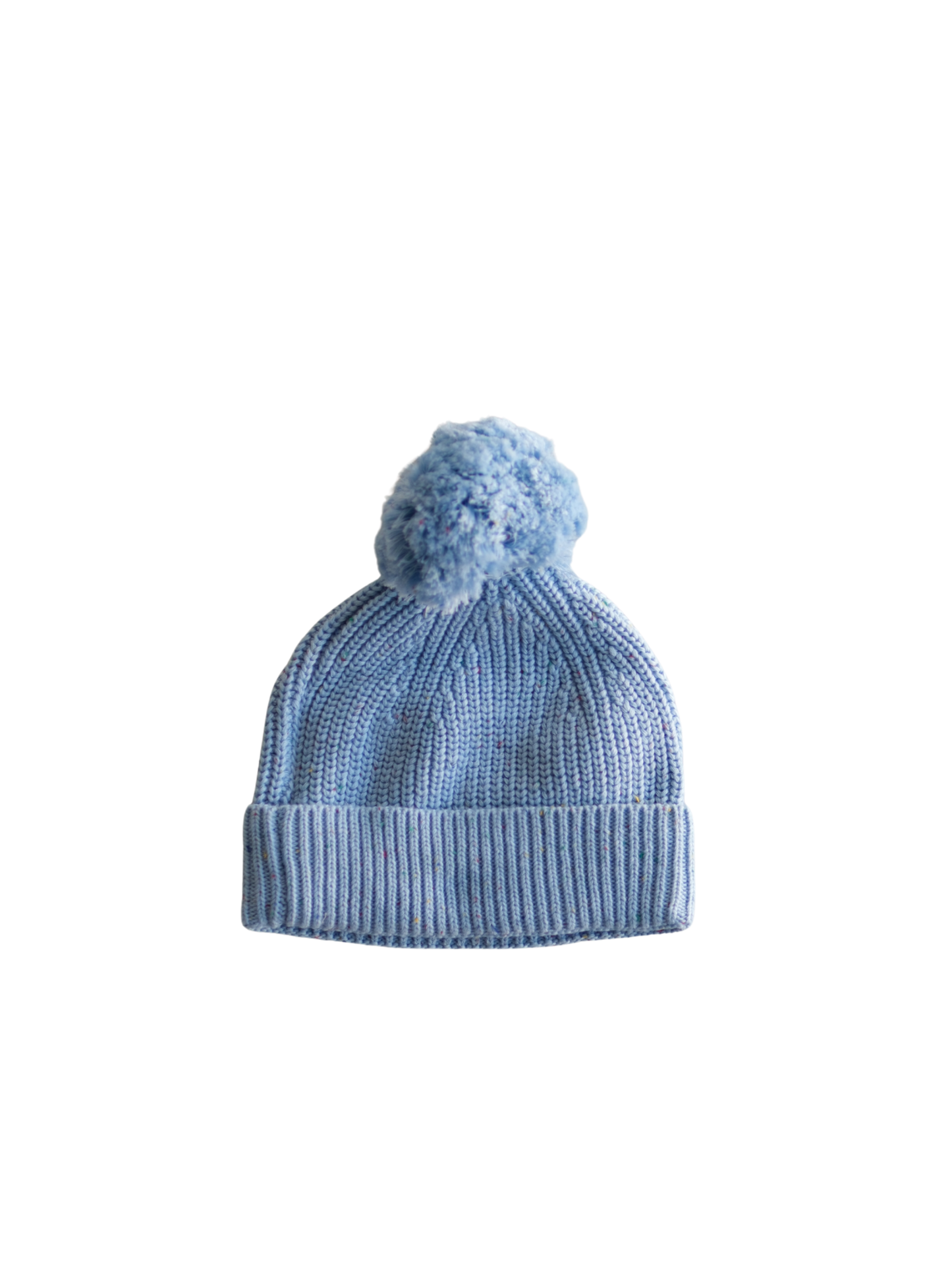 waves beanie blue