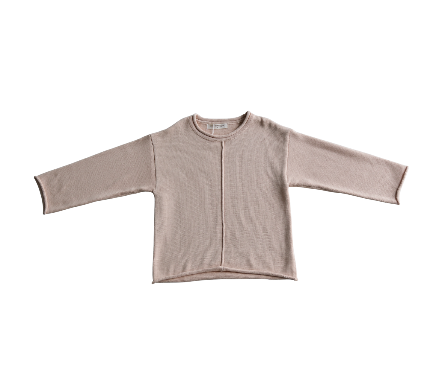 cream knit sweater