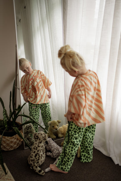 born wild kid - orange tee