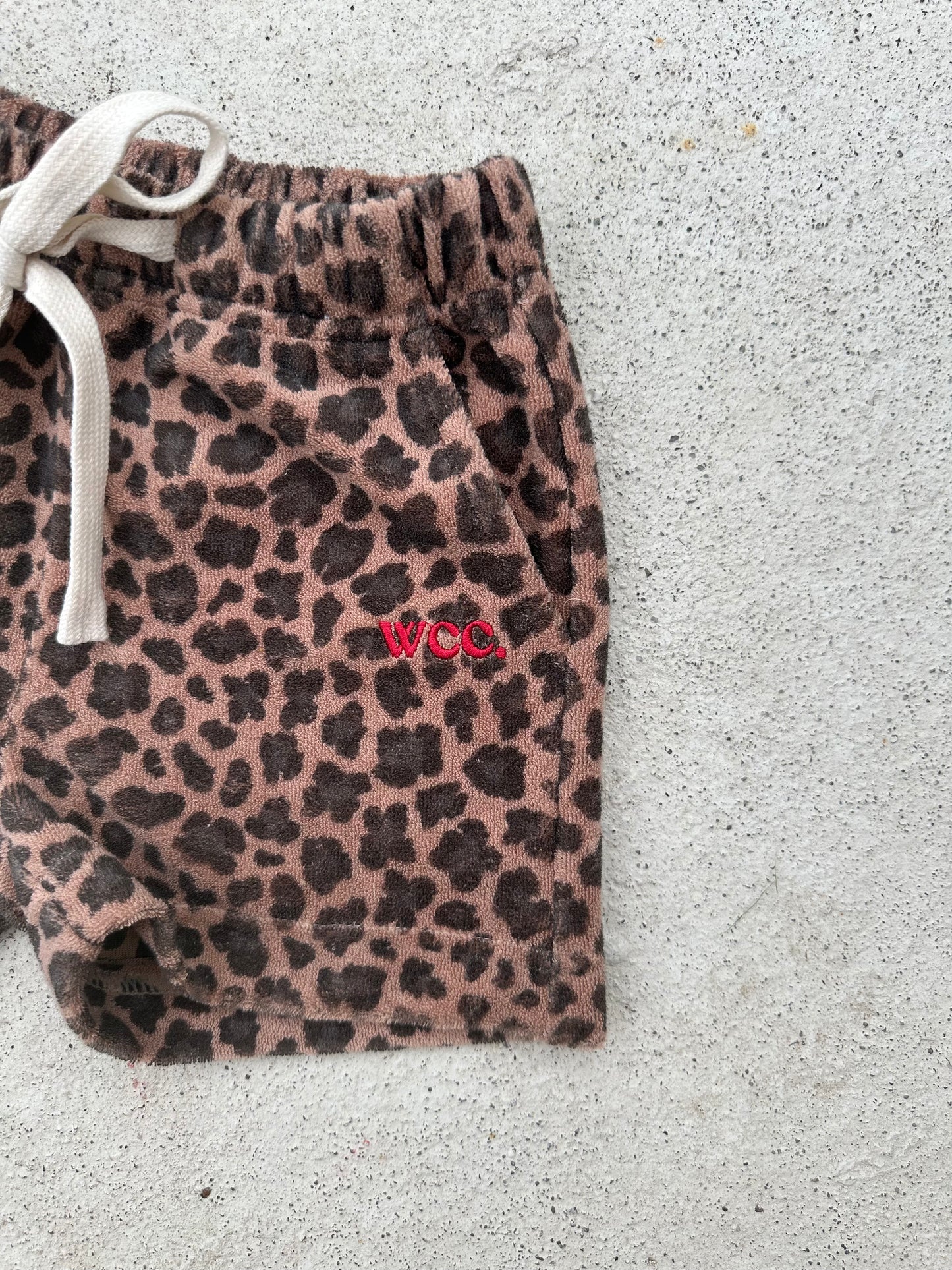 leopard shorts