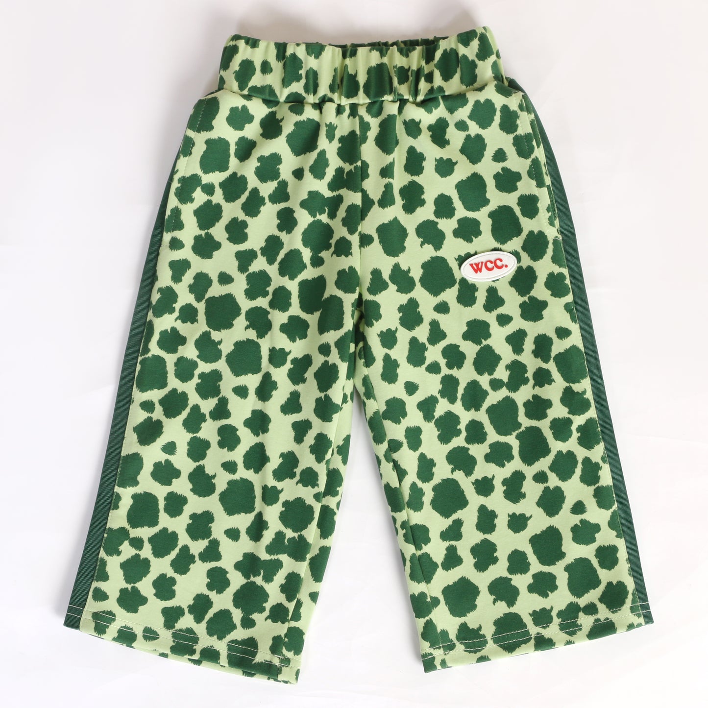 leopard pants - green