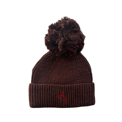 bolt beanie choc brown