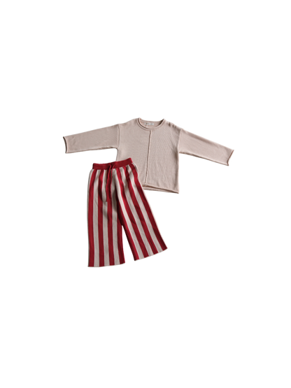 cream knit sweater