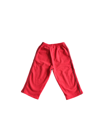 french terry racer pant