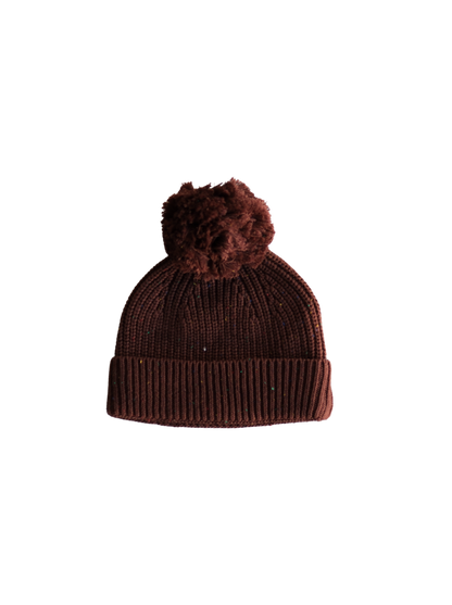 bolt beanie choc brown