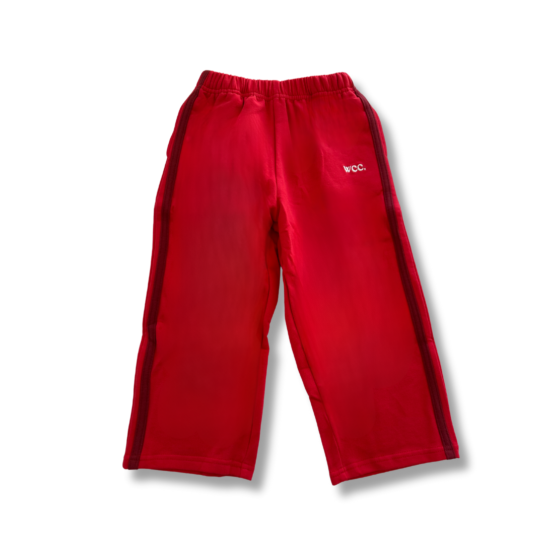 french terry racer pant