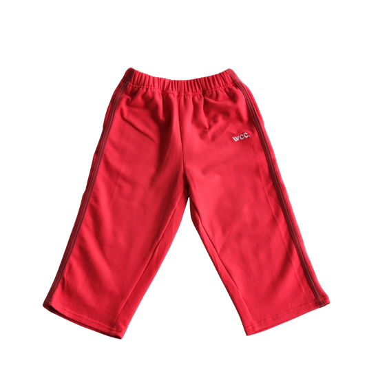 french terry racer pant