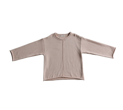 cream knit sweater